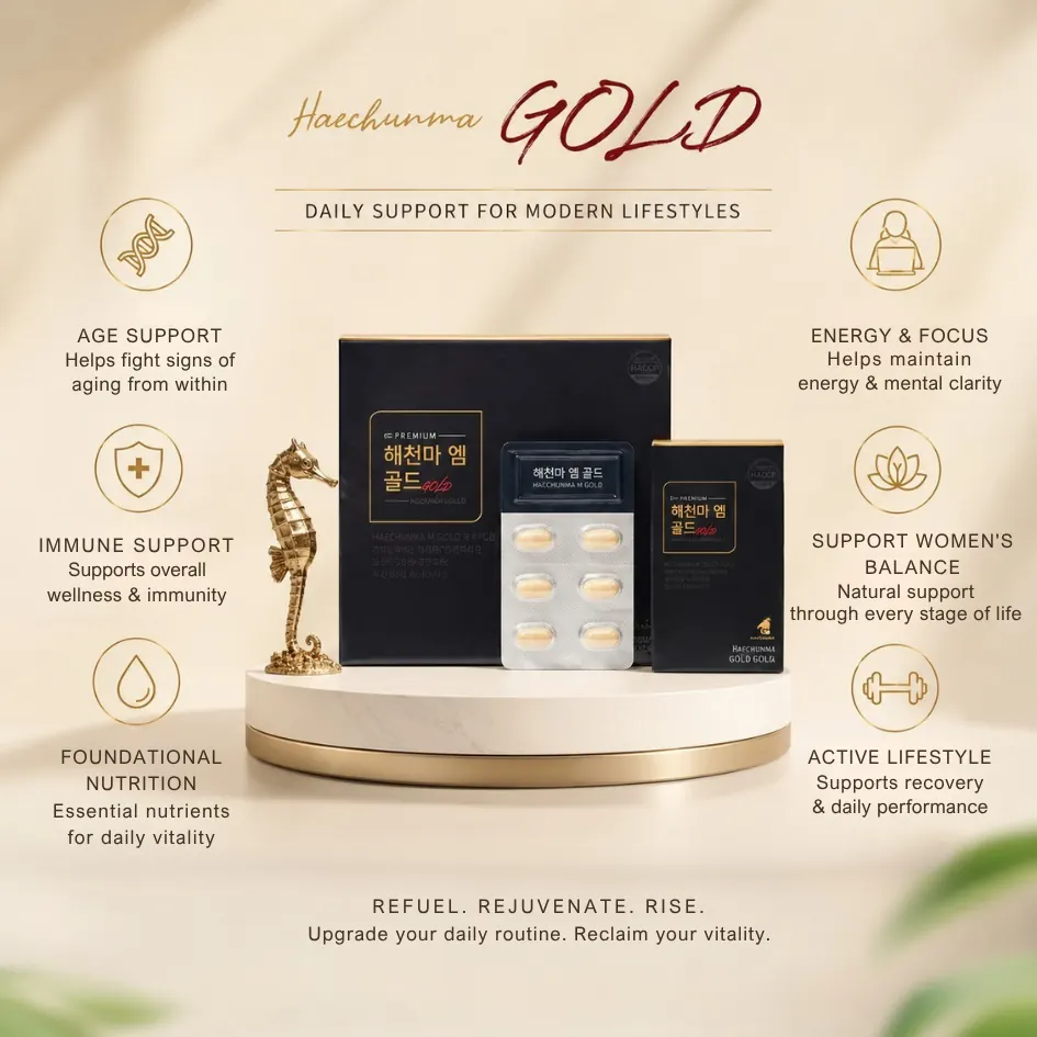 Haechunma M Gold – Product benefits