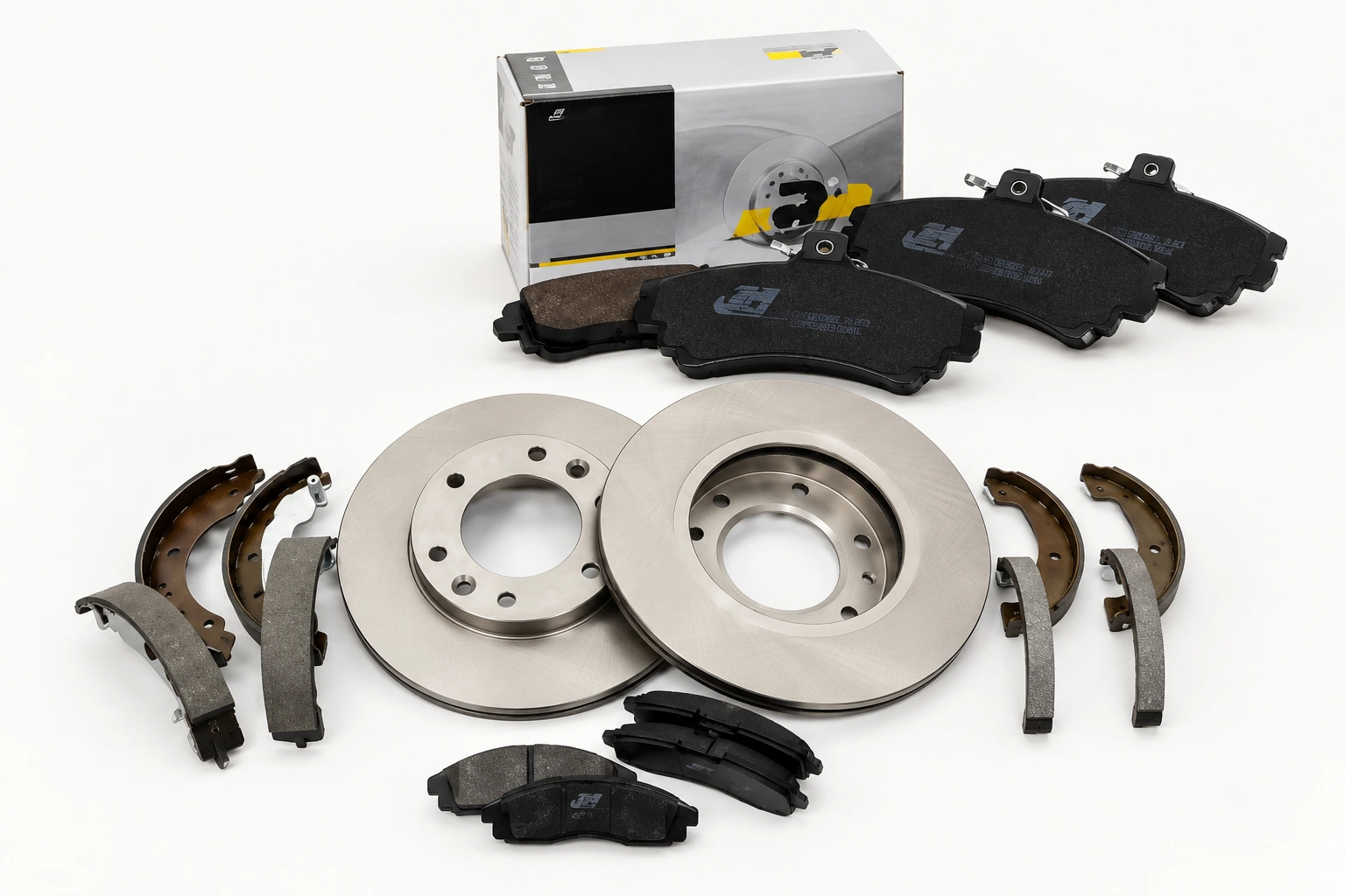 Brake discs and pads