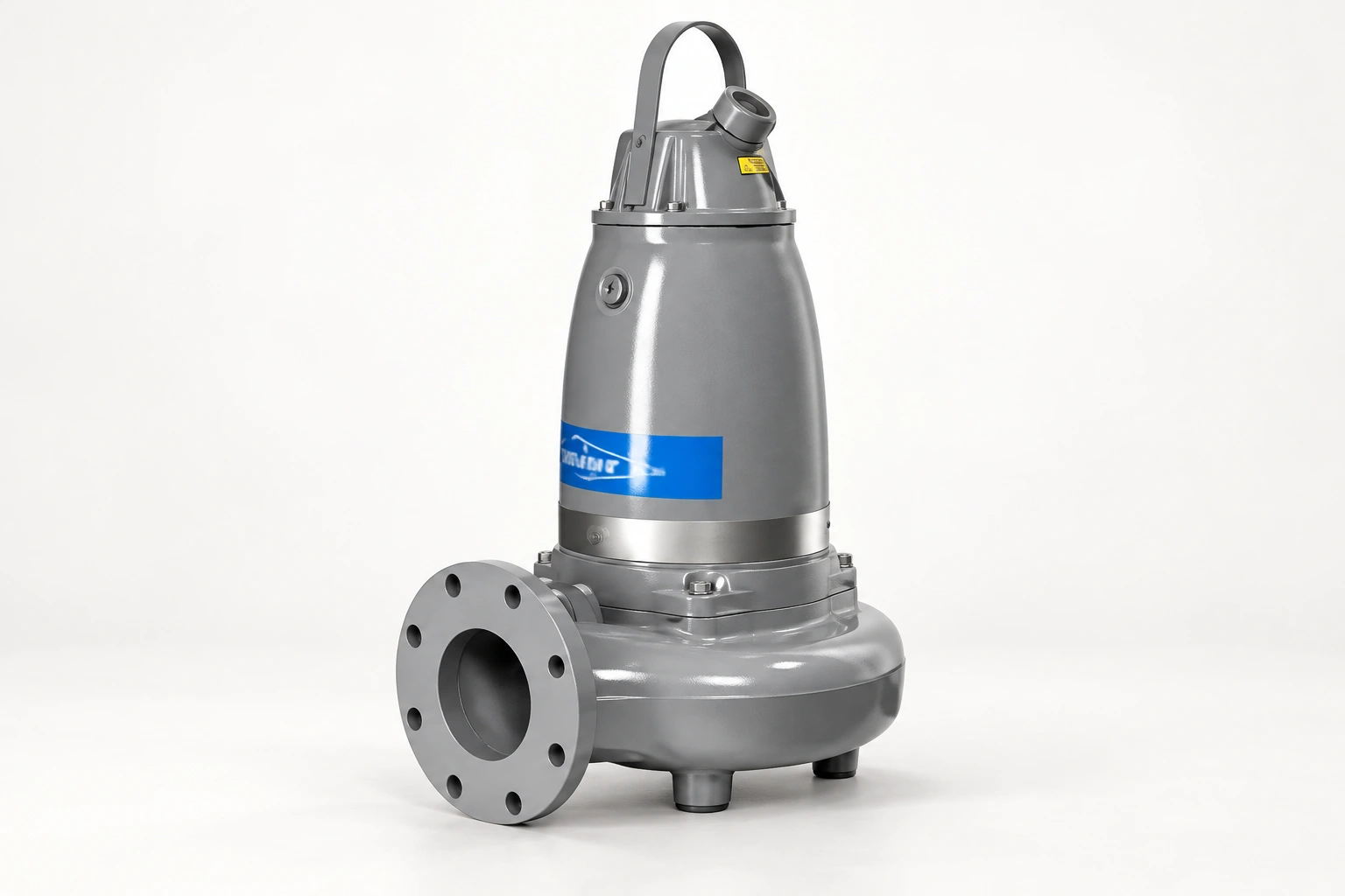 Submersible wastewater pump