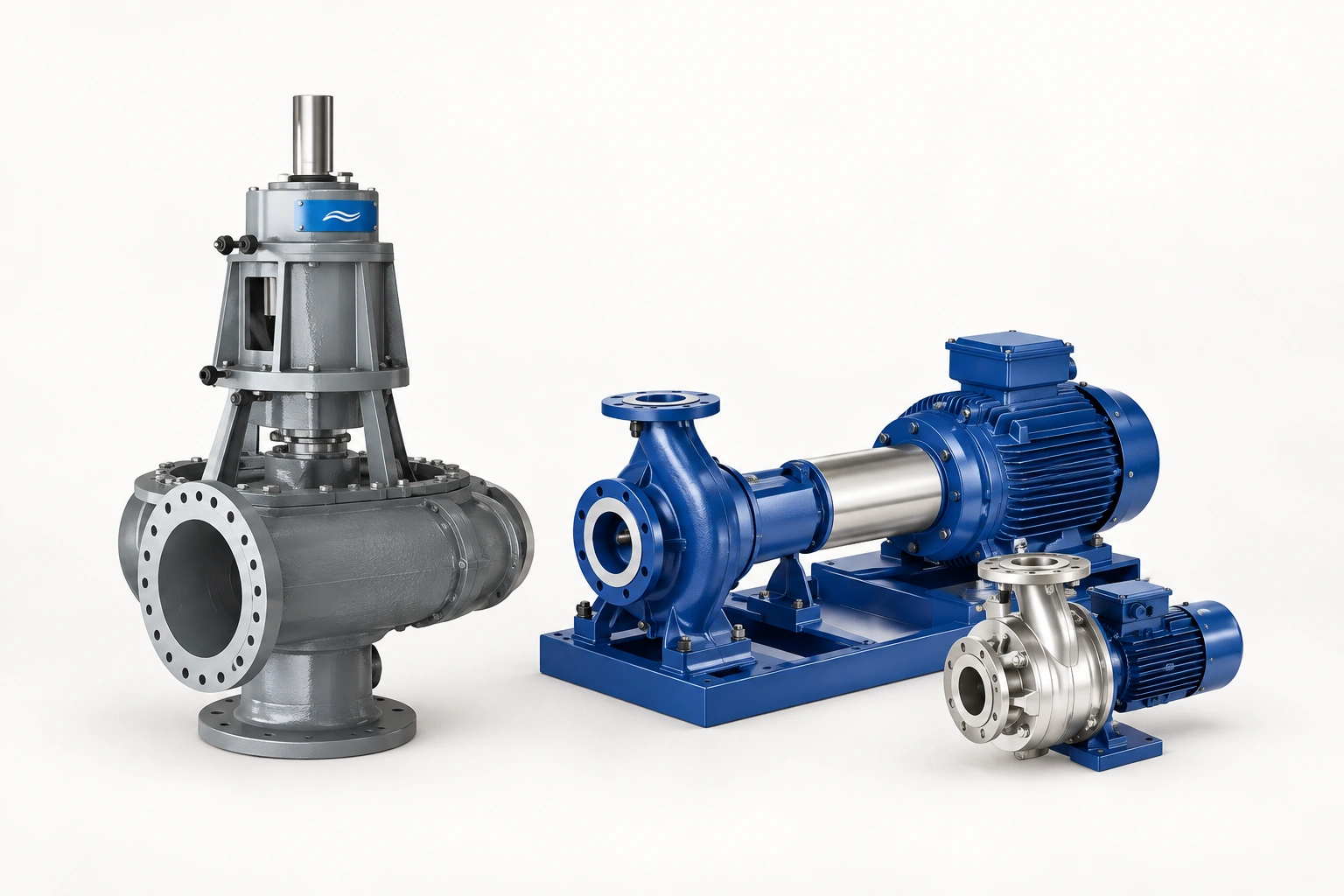 End suction pump