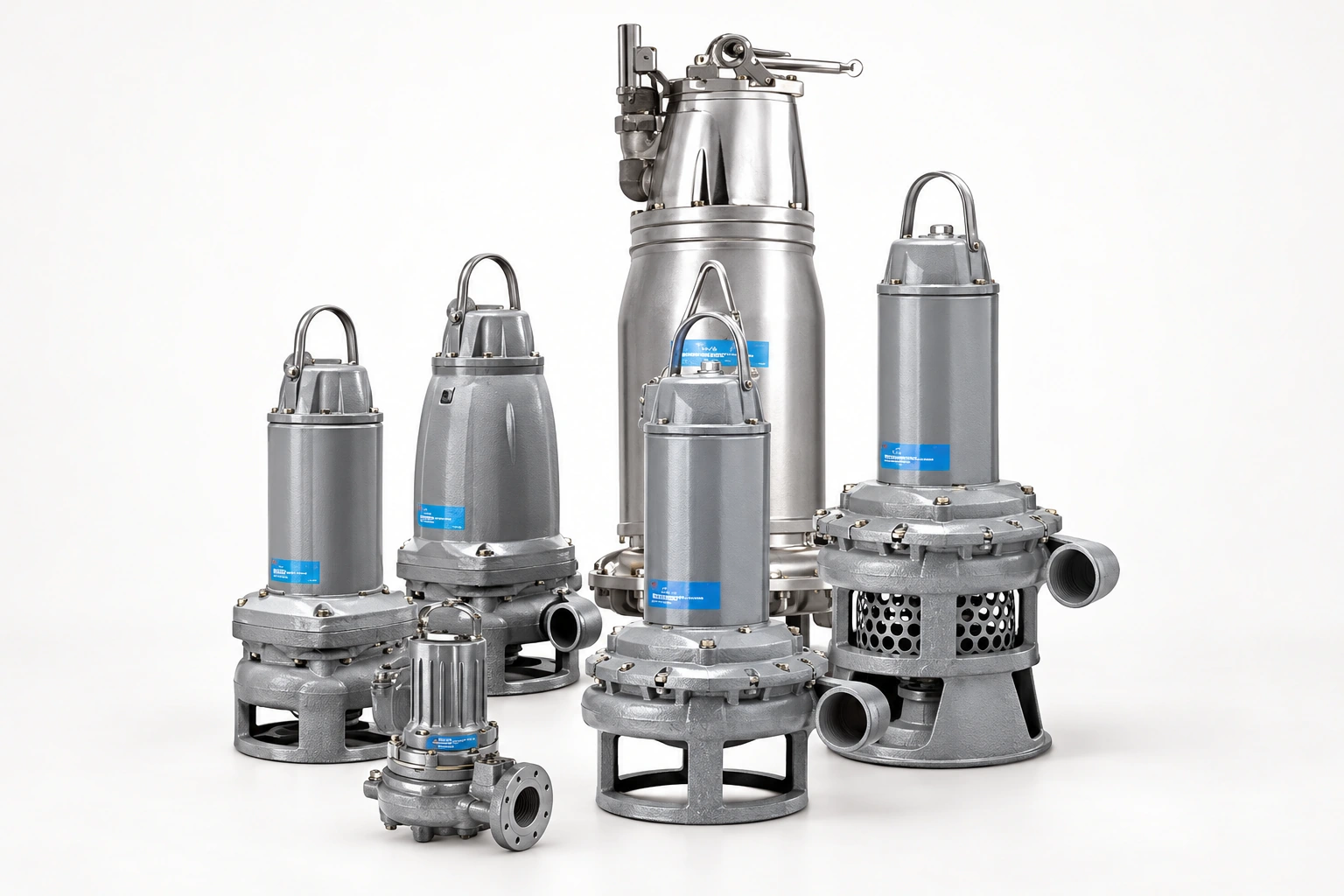Submersible pumps