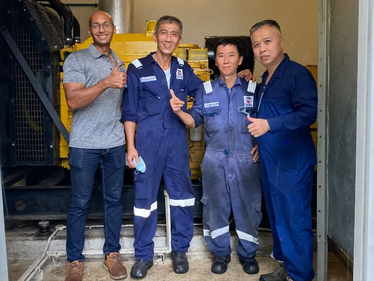 Our service team