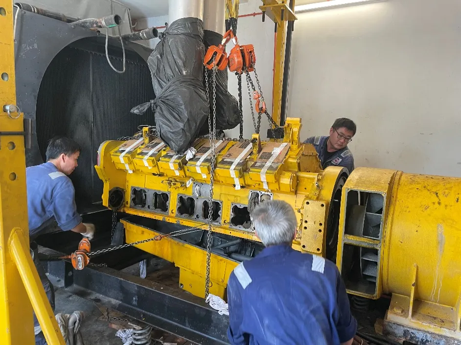Diesel generator overhaul