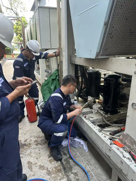 Chiller repair
