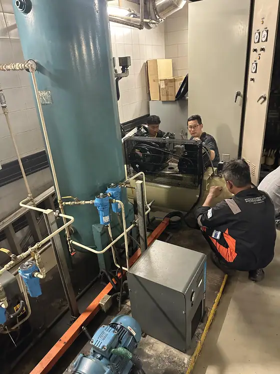 Compressor repair and overhaul